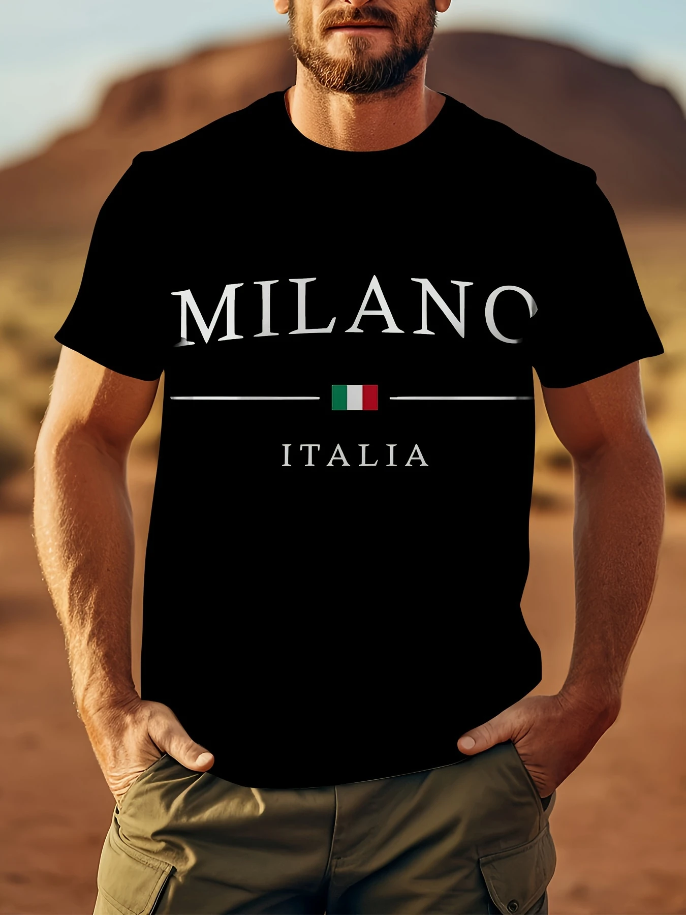 Street Fashion In Milan - Milan Italia Stampa 3D Sport Quick