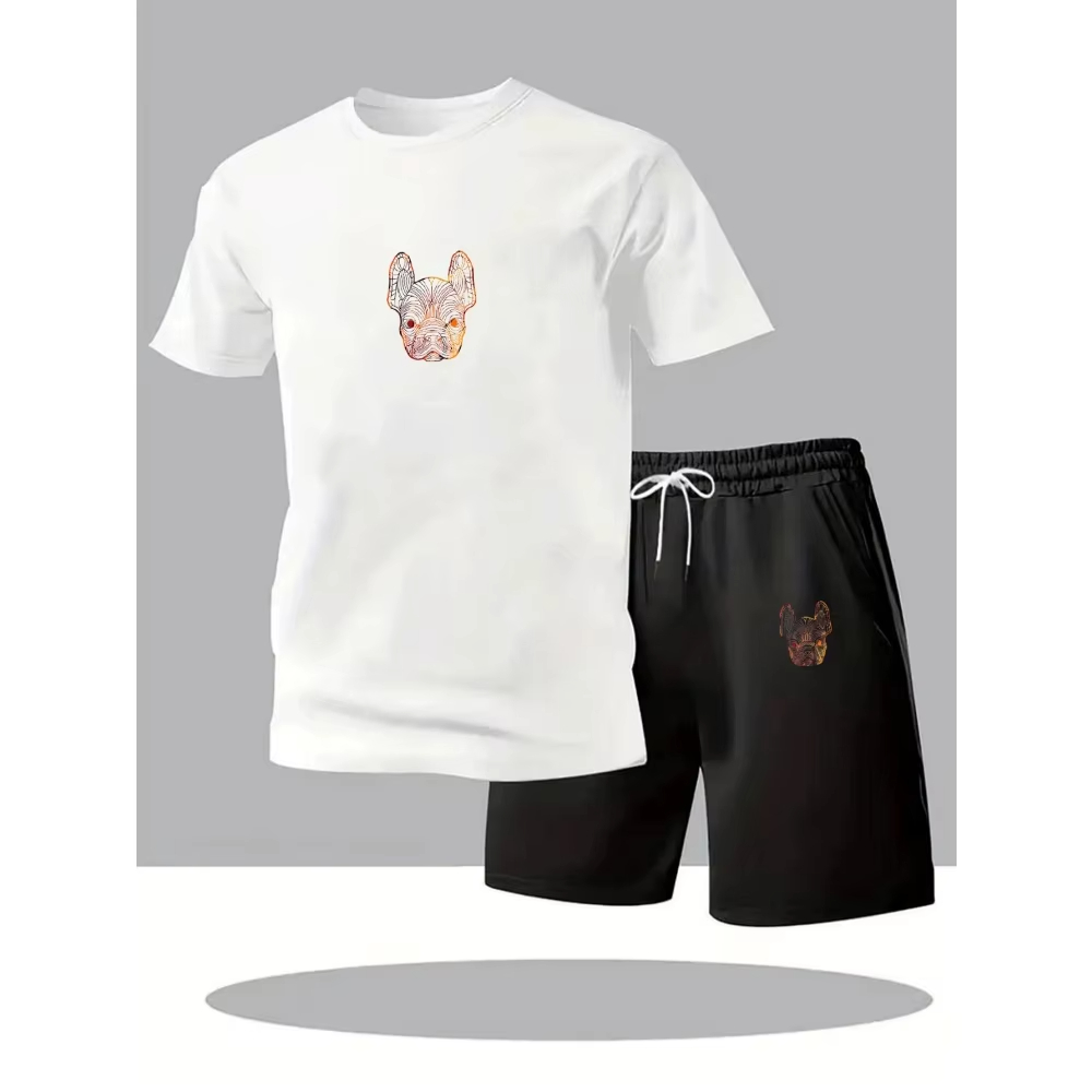 Street Fashion Tshirt - Set Sportivo da Uomo alla Moda,