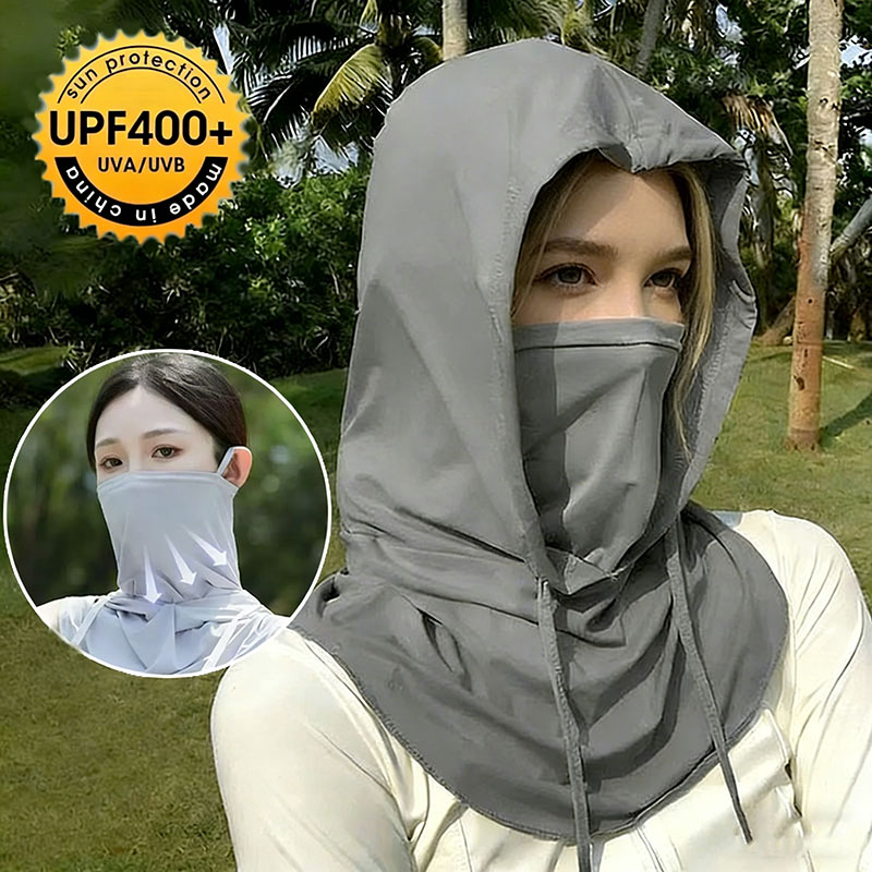 Balaclava Face Mask - Passamontagna Traspirante con Protezione Solare, Asciugatura