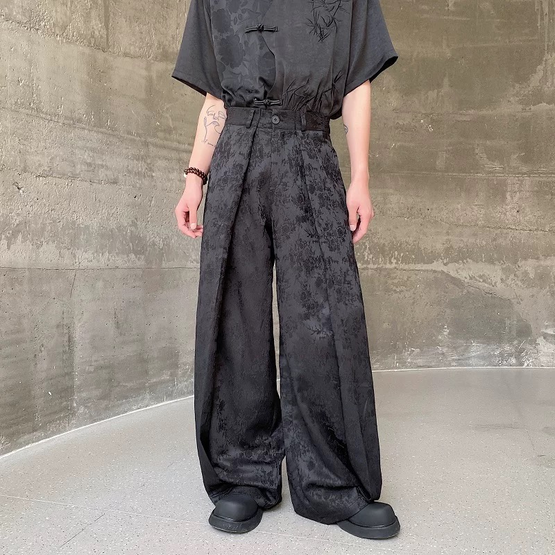 Street Fashion In Chinese - Pantaloni Larghi da Uomo in Stile