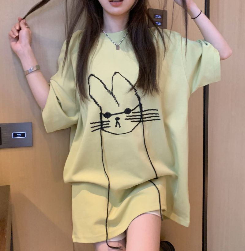 Longline Tee Oversized - 2023 estate moda minimalista età ridotta