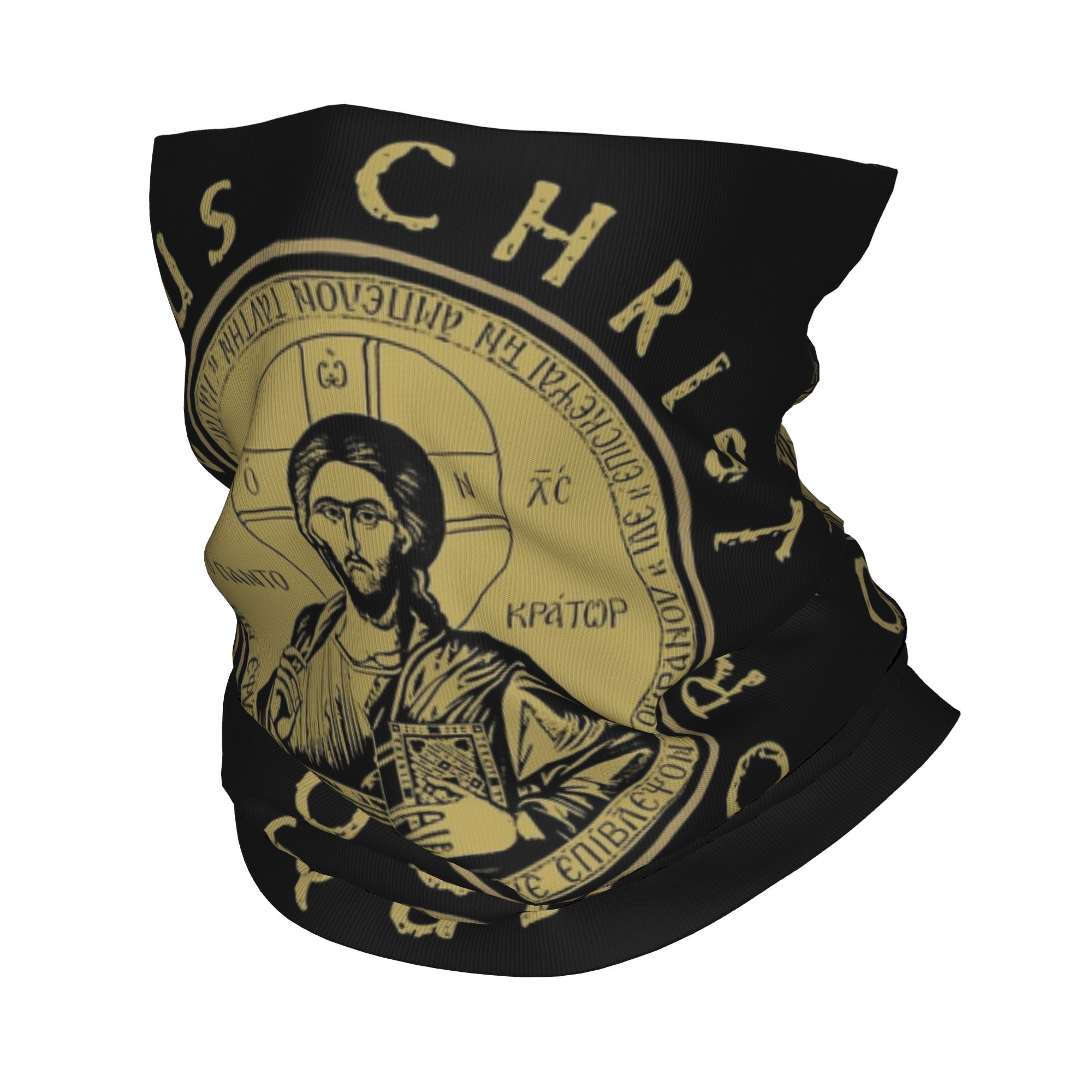 Balaclava Face Mask - Gesù Cristo Bandana ortodossa Copricollo Maschera