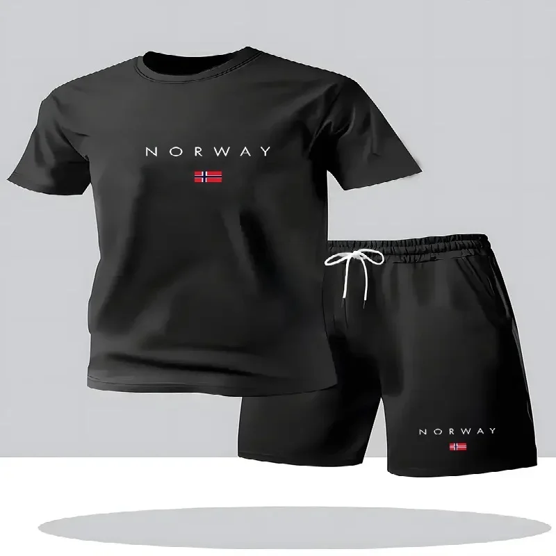 Street Fashion Tshirt - Completo Set Uomo 2 Pezzi Estivo