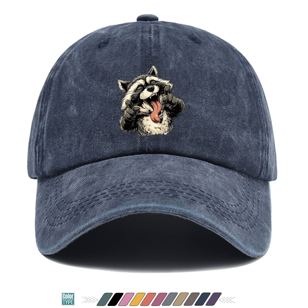 Quirky Street Fashion - Cappellino da Baseball con Stampa di