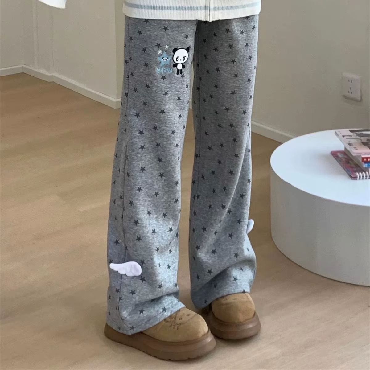 Street Fashion Korean Girl - Pantaloni Vintage Y2K Streetwear Giapponesi Harajuku