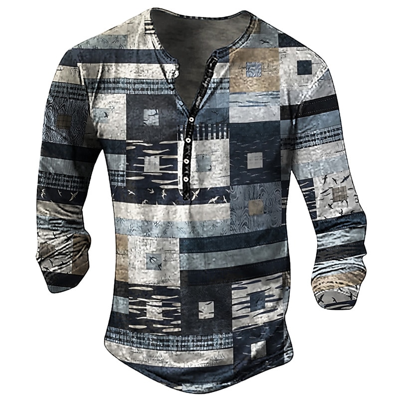 Longline Tee Oversized - T-shirt da uomo vintage T-shirt grafiche