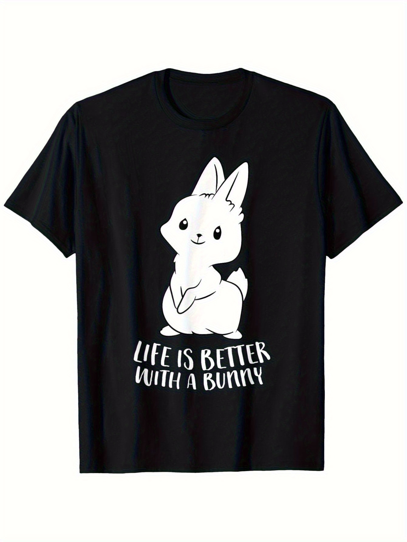 Quirky Street Fashion - T-shirt Horror Bunny Quirky Cute Alternative