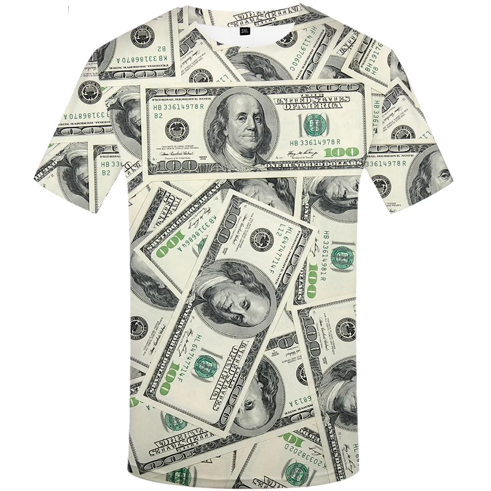 Street Fashion Elements - New Fun Enorme Dollaro Capitale Carta
