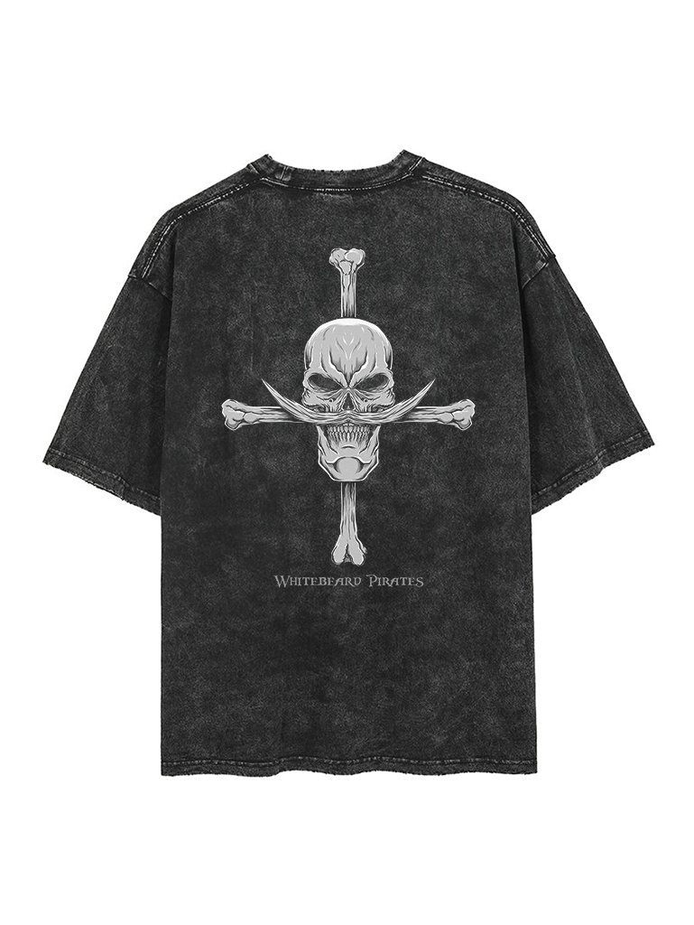 Street Fashion Of Japan - One Piece Vintage Barba Bianca Pirati