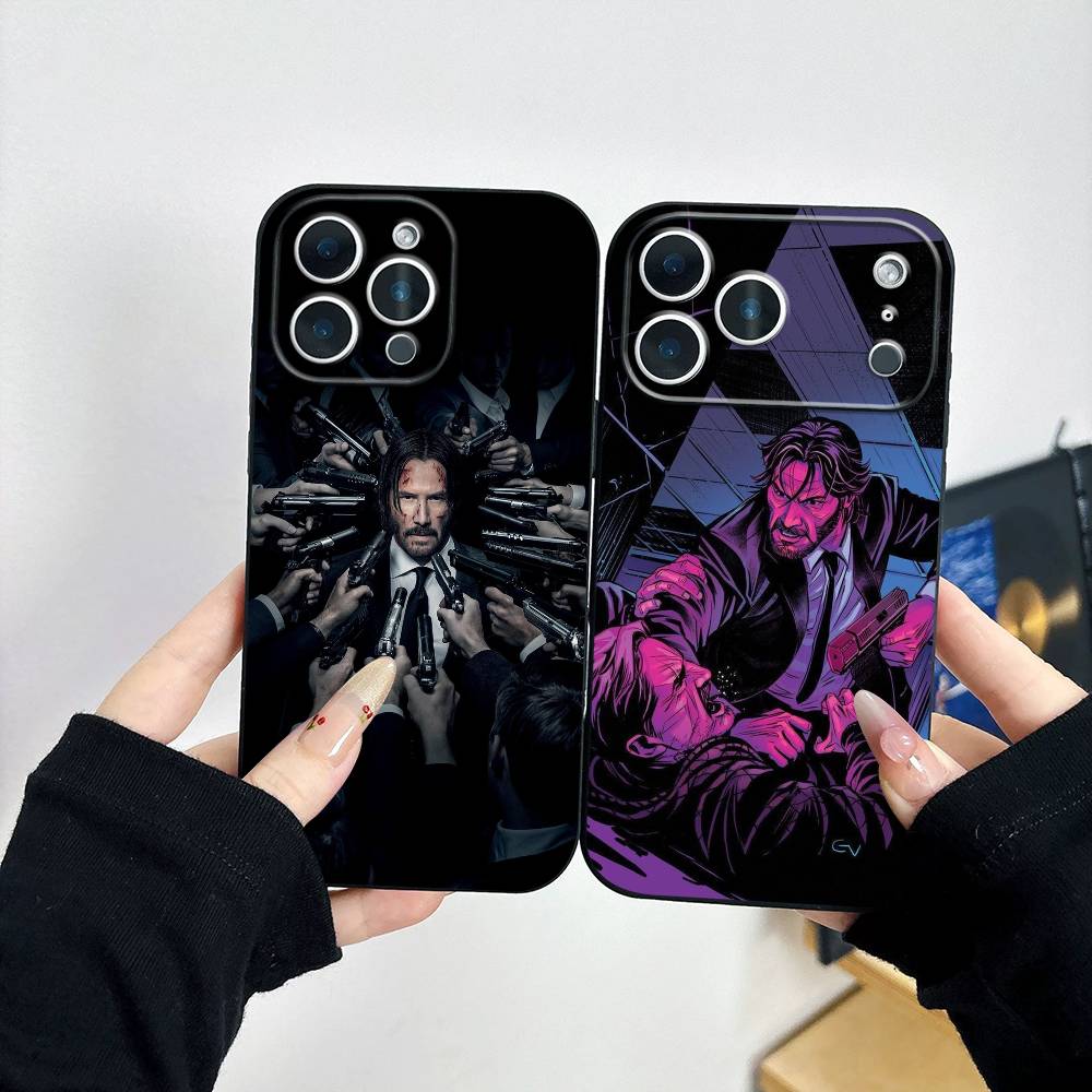 Street Fashion Store - Cover Morbida Nera per iPhone 17,
