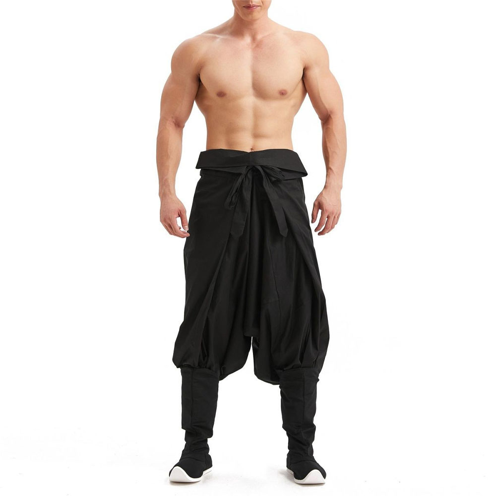 Street Fashion In Chinese - Pantaloni Casual da Uomo Stile Ming