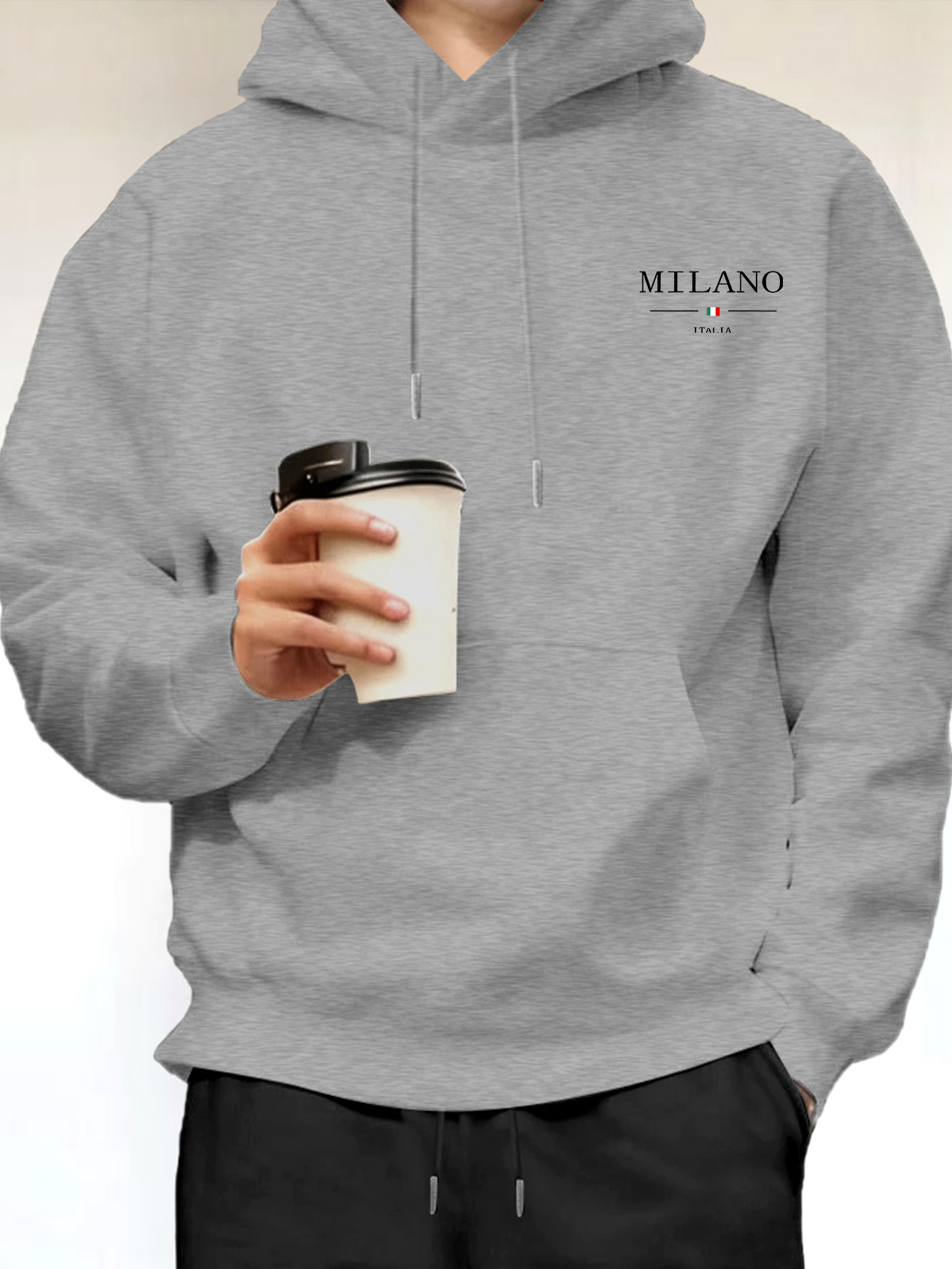 Felpa con Cappuccio da Uomo Mi - Street Fashion In Milan recensione e prezzo