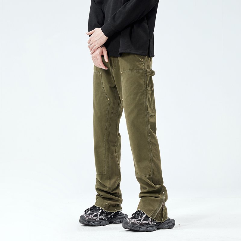 Pantaloni Cargo con Zip da Uom - Street Fashion Vibes recensione e prezzo