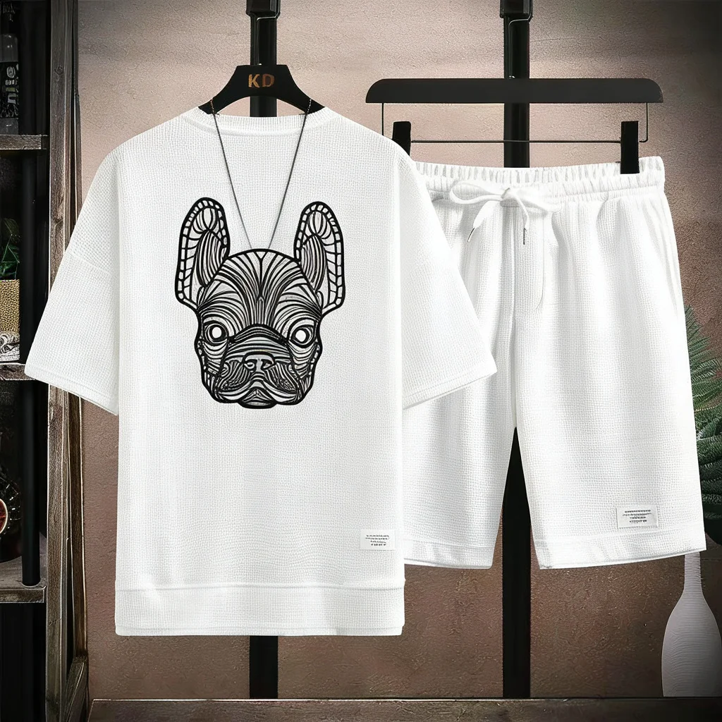 Set estivo da uomo a maniche c - Street Fashion Tshirt recensione e prezzo