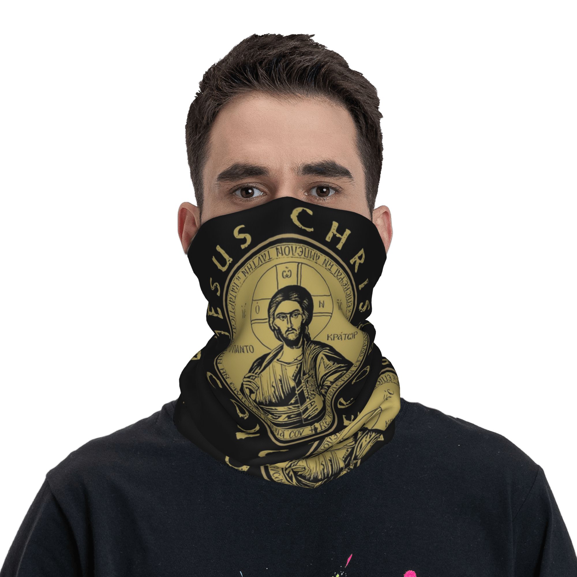 Gesù Cristo Bandana ortodossa  - Balaclava Face Mask recensione e prezzo