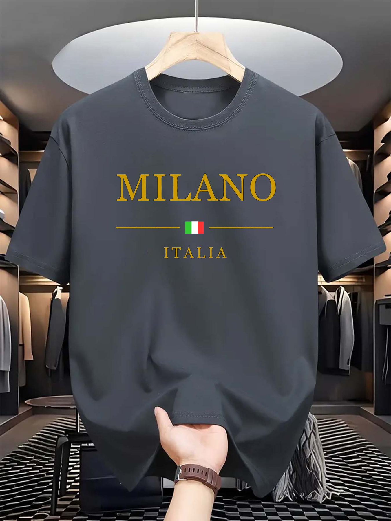T-shirt estiva da uomo stampat - Street Fashion In Milan recensione e prezzo