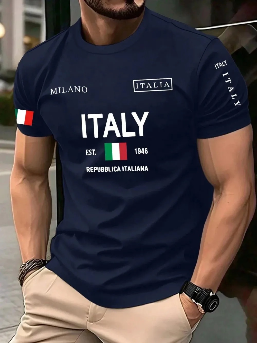 T-shirt Uomo Traspirante ad As - Street Fashion In Milan recensione e prezzo