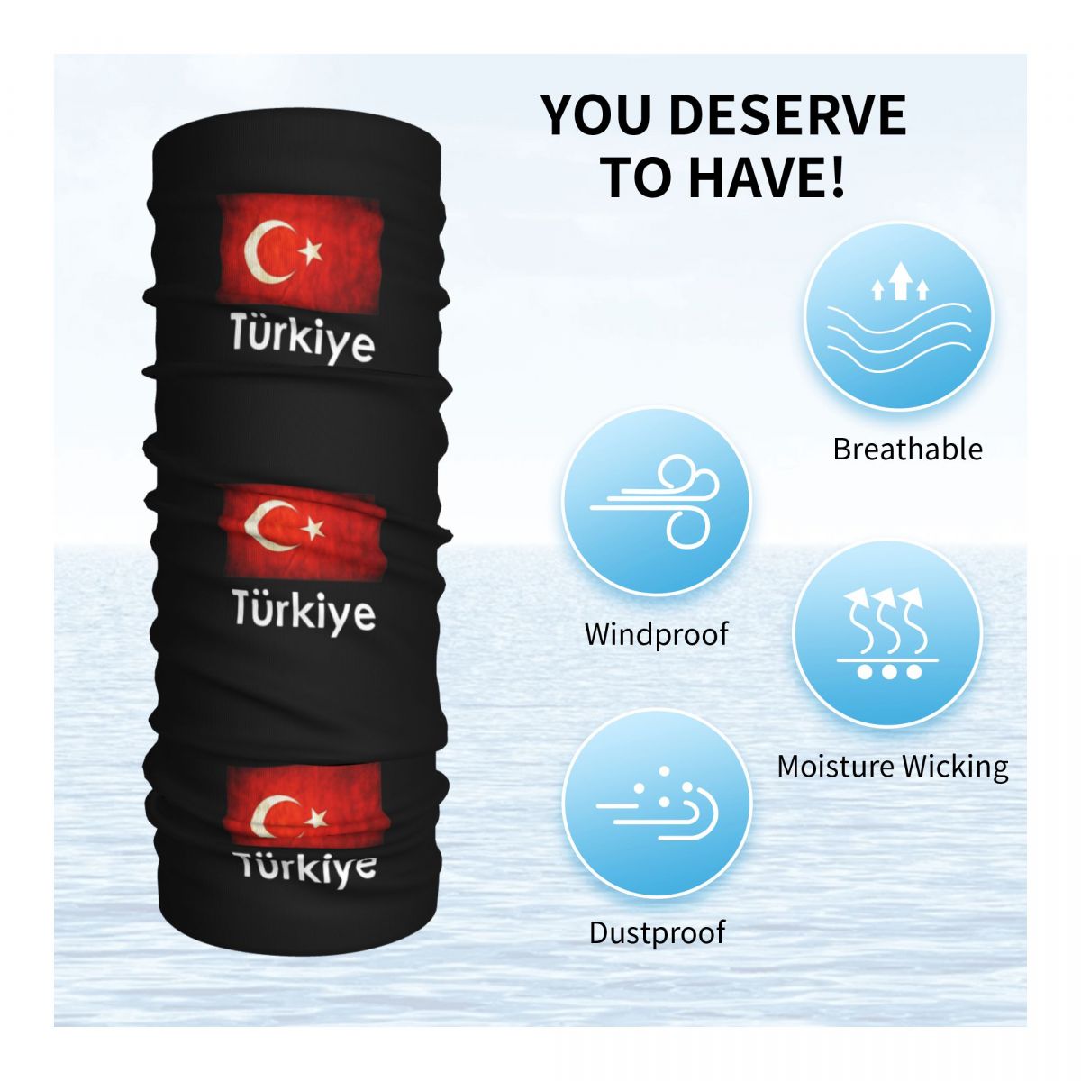 Turkiye turchia Flag Gift Desi - Balaclava Face Mask recensione e prezzo
