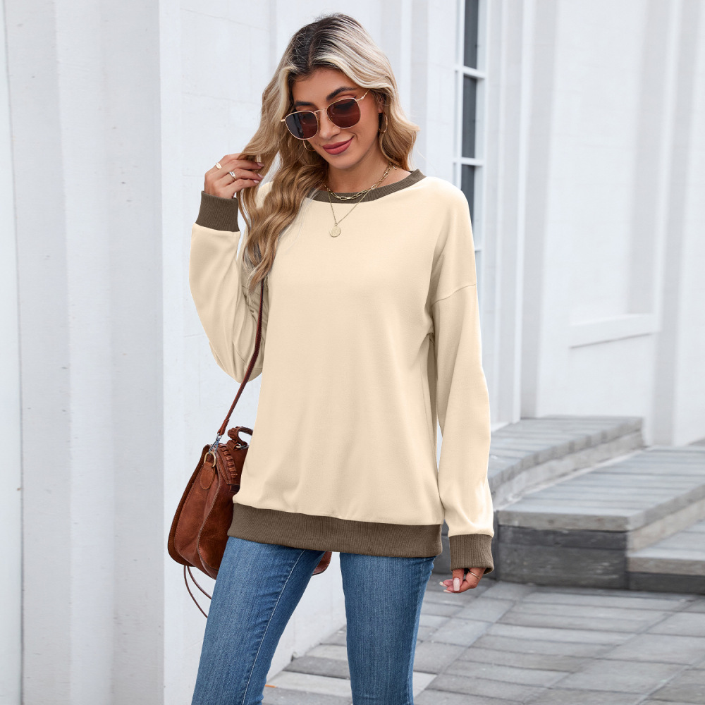 Felpa da donna alla moda, ampi - Oversized Crewneck Fleece recensione e prezzo