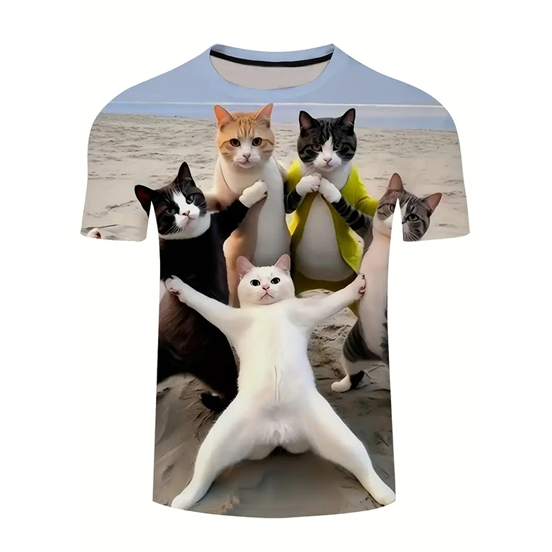 T-shirt divertente modello gat - Street Fashion Of Japan recensione e prezzo