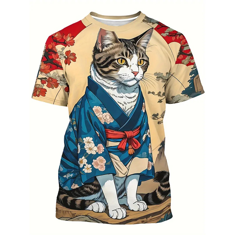 T-shirt divertente modello gat - Street Fashion Of Japan recensione e prezzo
