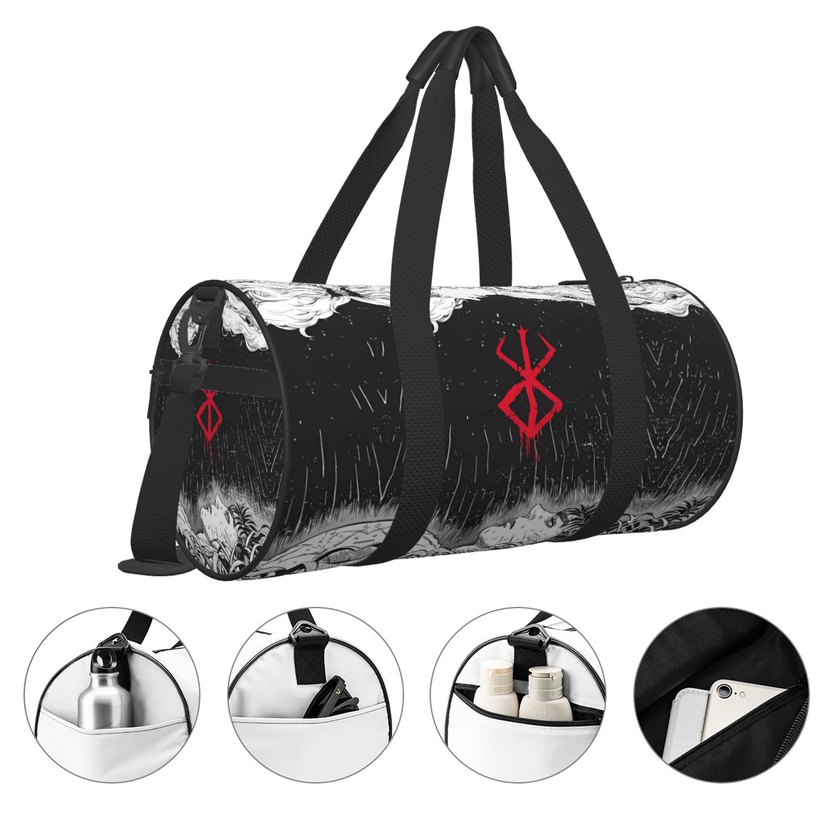 Borsa da palestra Bereserk Ani - Street Fashion Of Japan recensione e prezzo