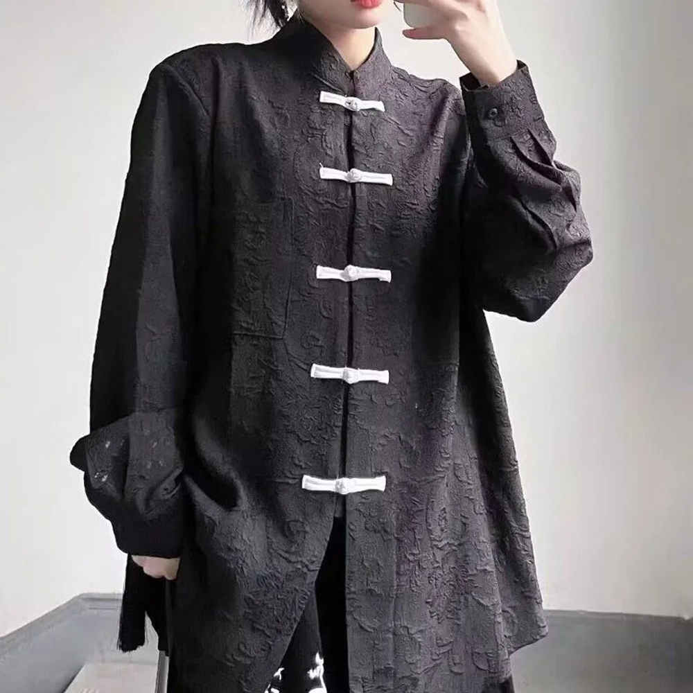 Nuova Camicia Unisex a Tinta U - Street Fashion In Chinese recensione e prezzo