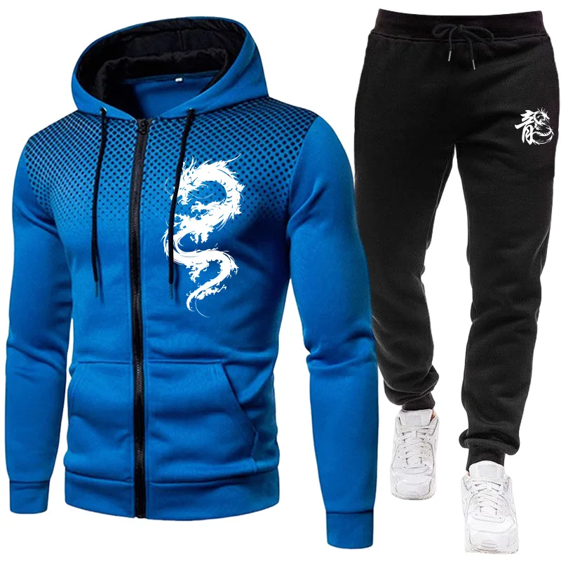Set da Uomo con Stampa Drago d - Street Fashion In Paris recensione e prezzo