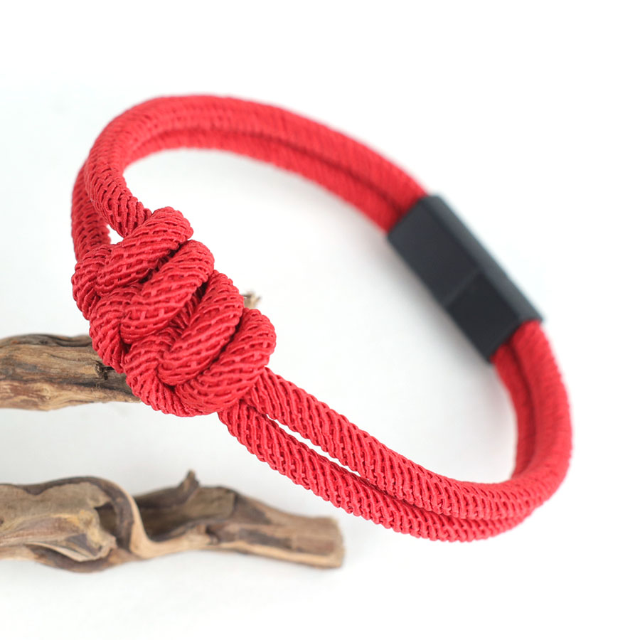 Bracciale in corda da uomo all - Street Fashion In Milan recensione e prezzo