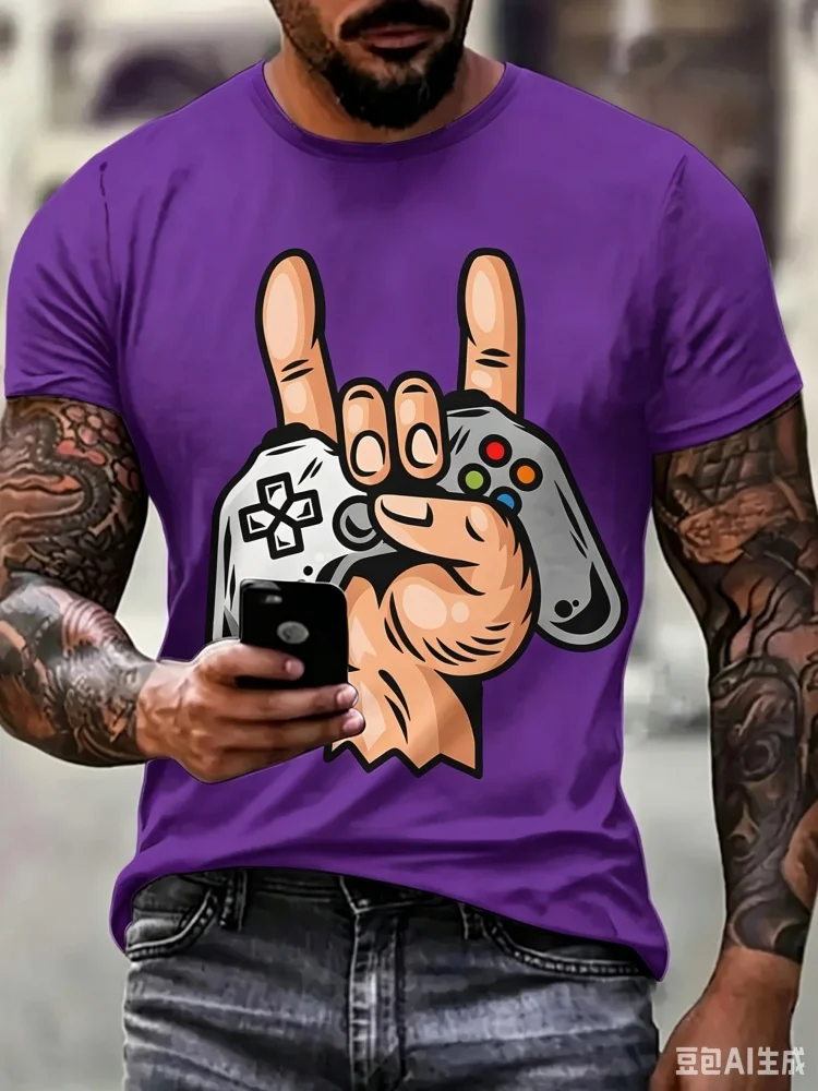 T-shirt da uomo alla moda con  - Street Fashion Videos recensione e prezzo