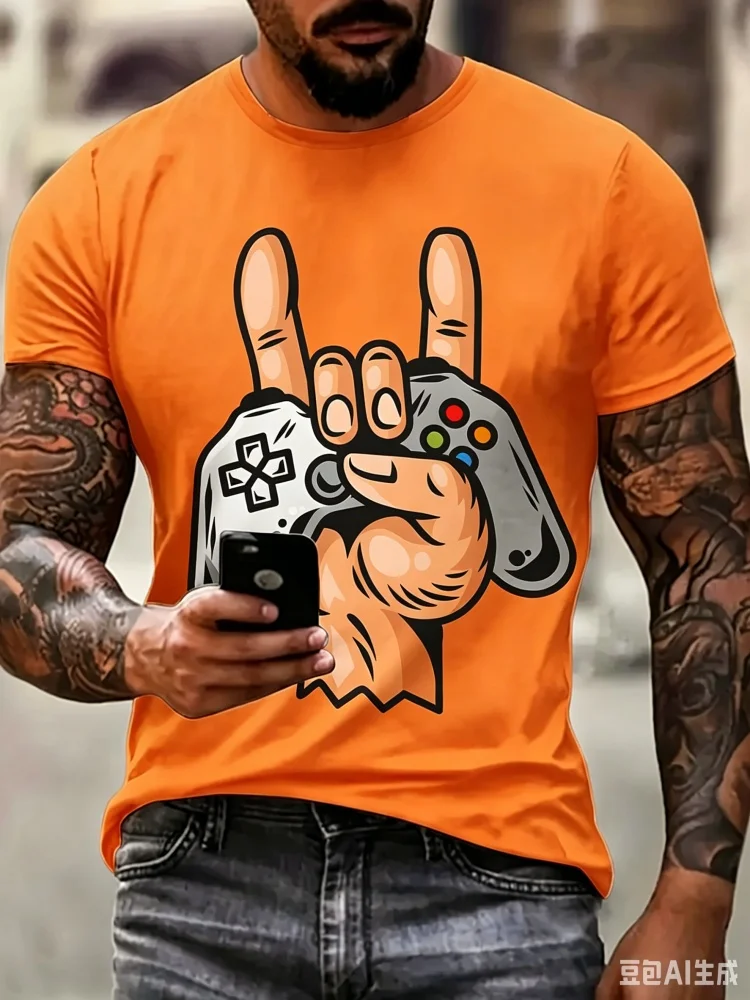 T-shirt da uomo alla moda con  - Street Fashion Videos recensione e prezzo