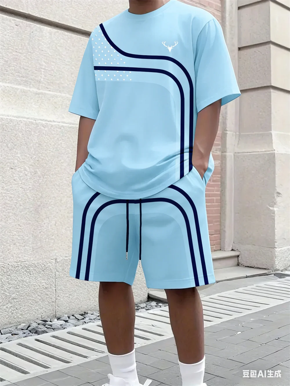 Set Estivo da Uomo alla Moda c - Street Fashion Tshirt recensione e prezzo