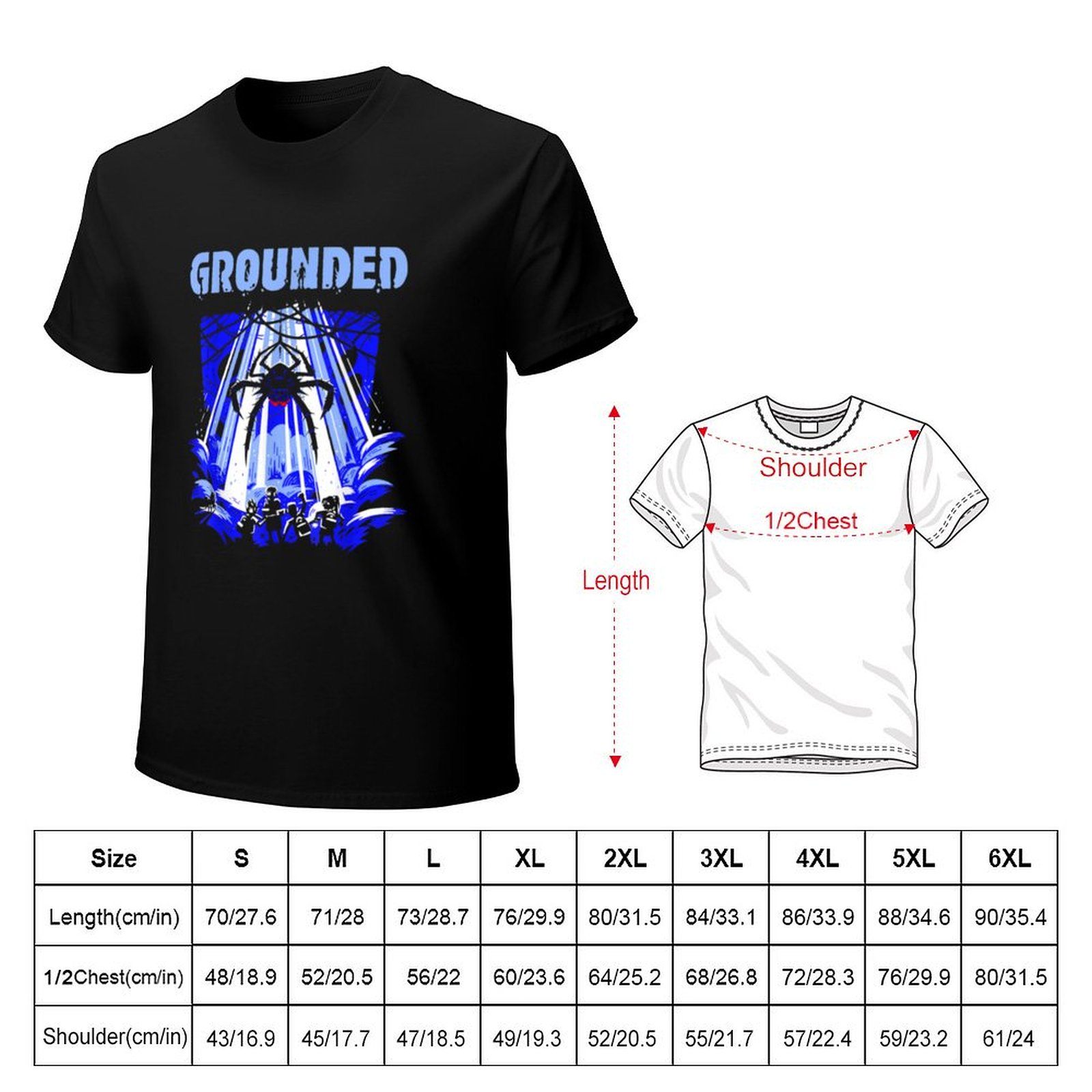 T-shirt di Grounded Video Game - Street Fashion Videos recensione e prezzo