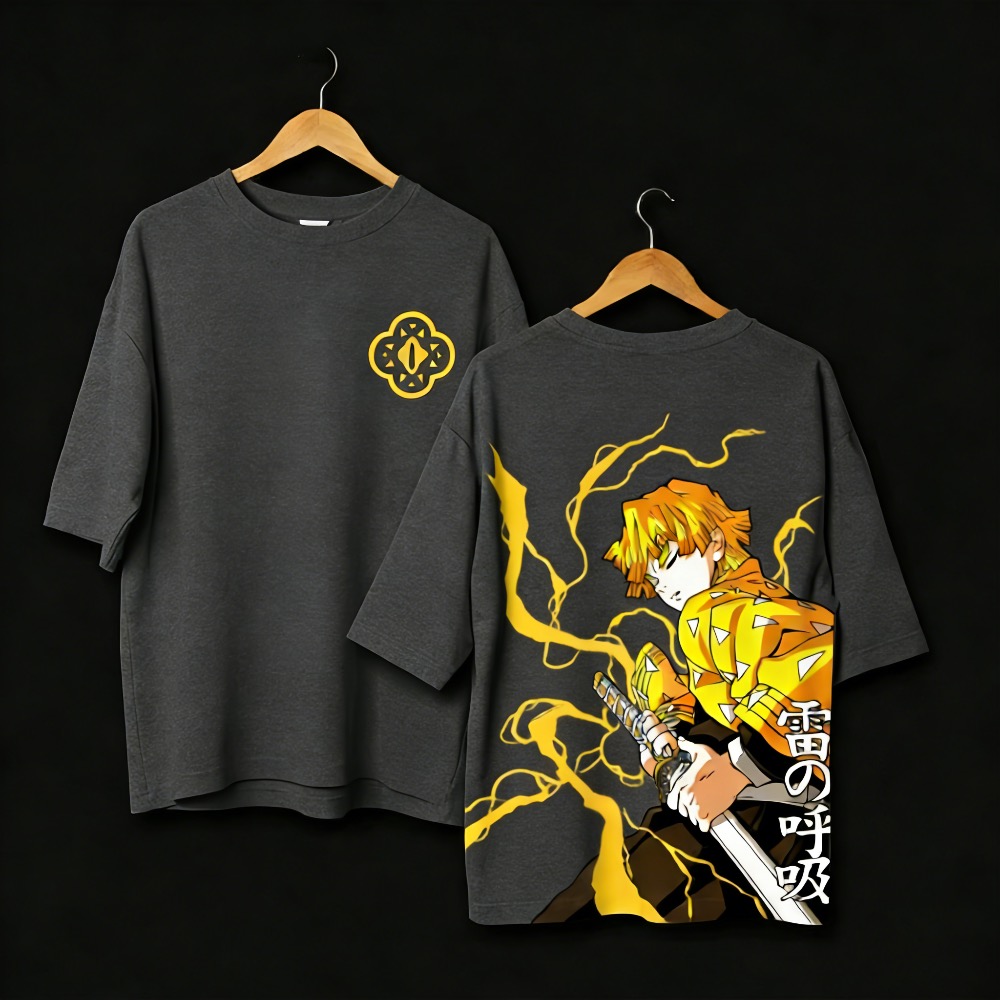 T-shirt Oversize con Stampa An - Street Fashion Of Japan recensione e prezzo