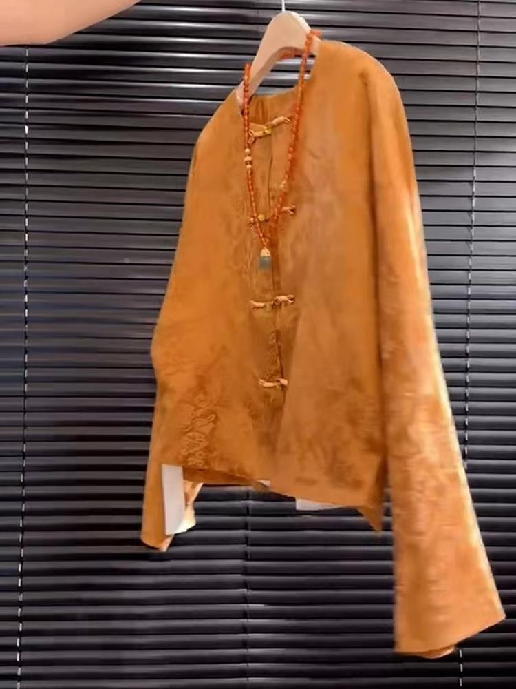 Nuovo Top Song Jin in Raso Ara - Street Fashion In Chinese recensione e prezzo