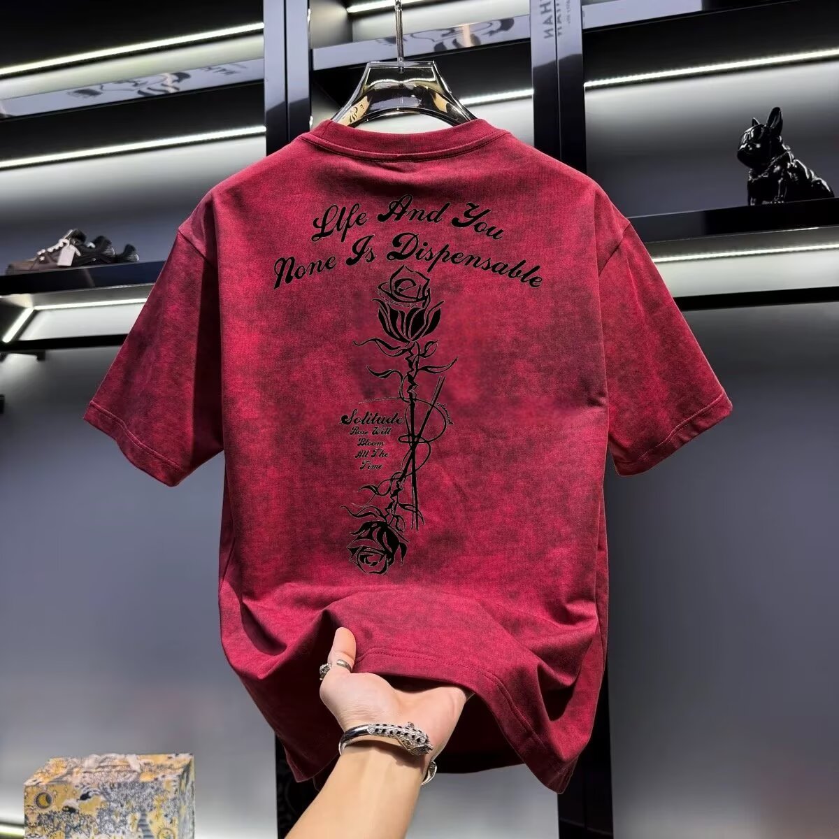 T-shirt kaki da uomo estiva Ab - Street Fashion In Chinese recensione e prezzo