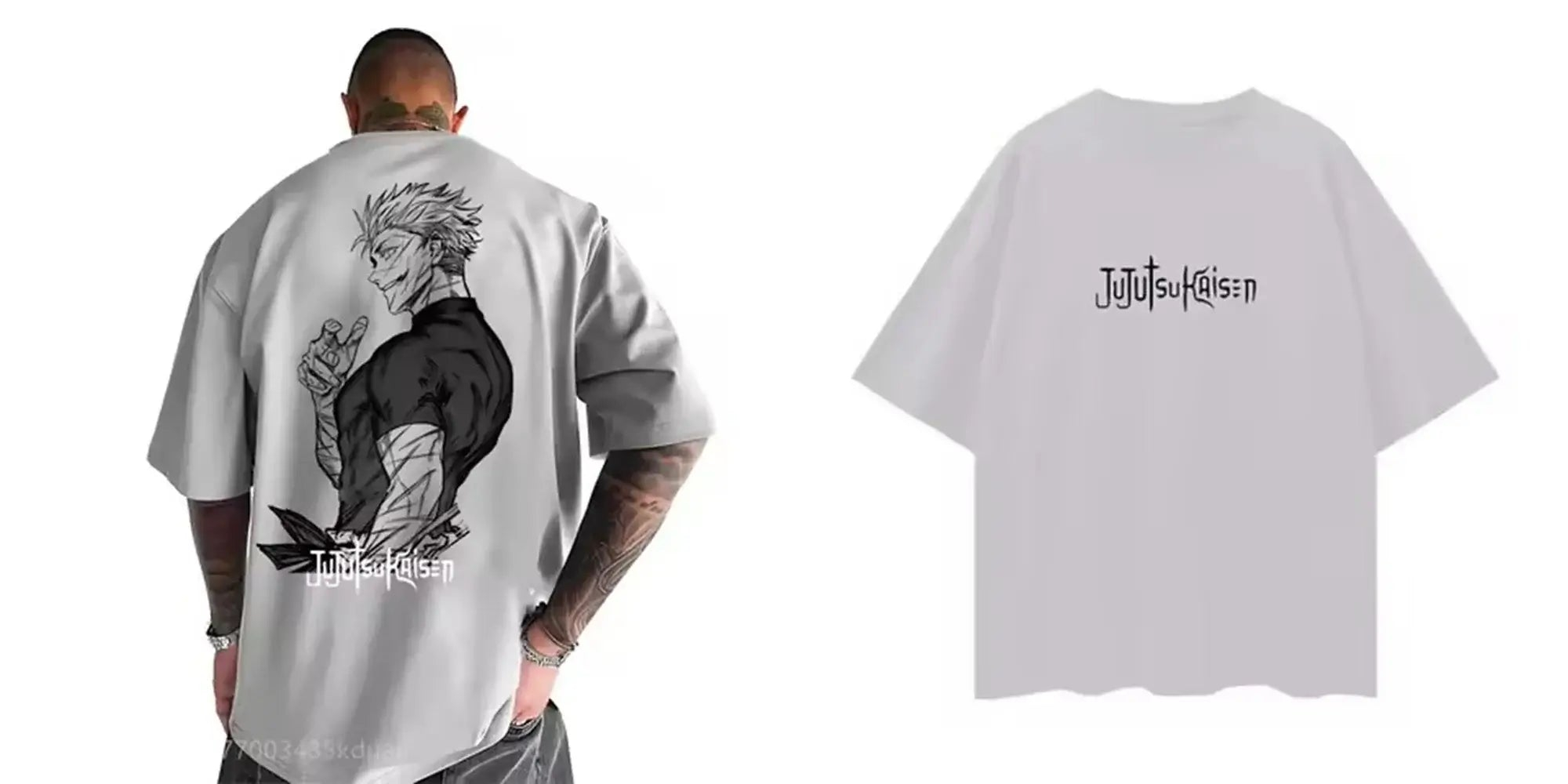 T-shirt Jujutsu Kaisen con Gra - Street Fashion Of Japan recensione e prezzo