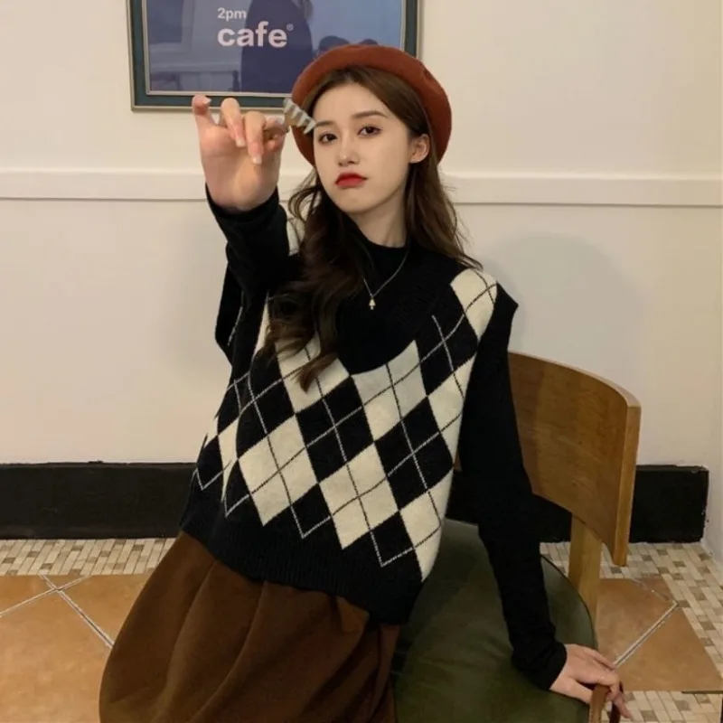 Maglione Gilet Donna Argyle Ha - Street Fashion Of Japan recensione e prezzo